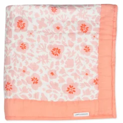 Organic Cotton Hand-Quilted Blanket