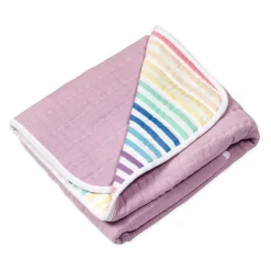 Organic Cotton Hand-Quilted Blanket