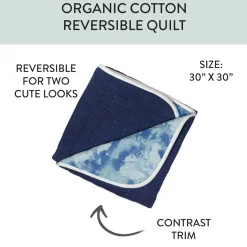 Organic Cotton Hand-Quilted Blanket