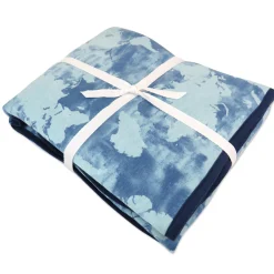 Organic Cotton Hand-Quilted Reversible Baby Blanket