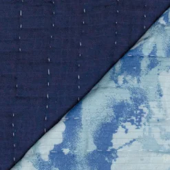 Organic Cotton Hand-Quilted Blanket
