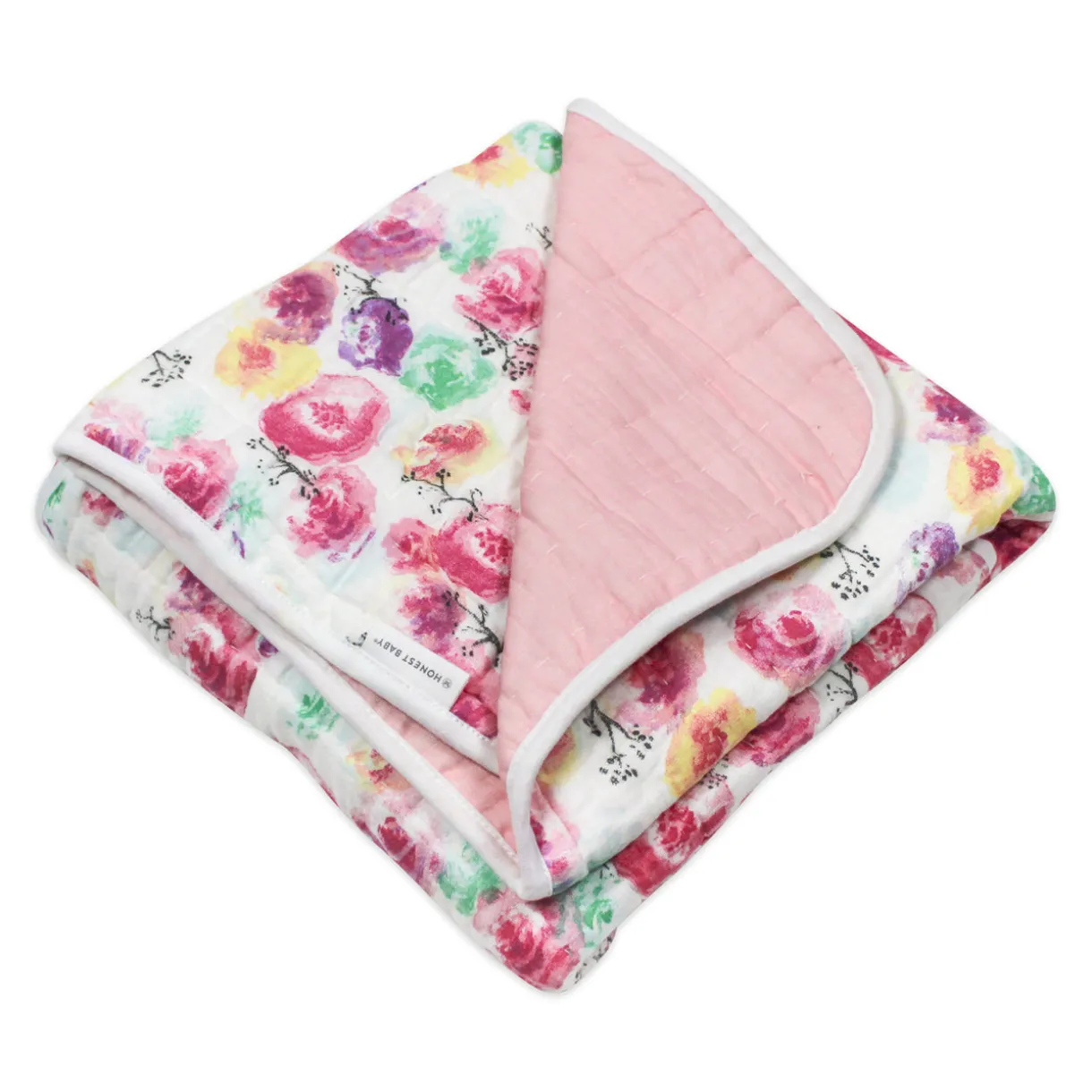 Organic Cotton Hand-Quilted Blanket