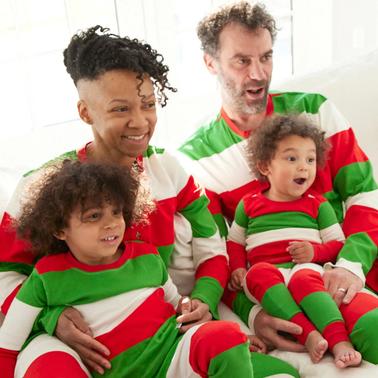 Organic Cotton Holiday Matching Family Pajamas