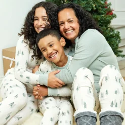 Organic Cotton Holiday Matching Family Pajamas