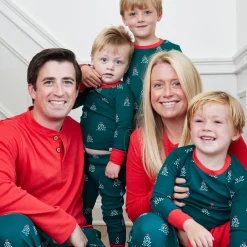 Organic Cotton Holiday Matching Family Pajamas