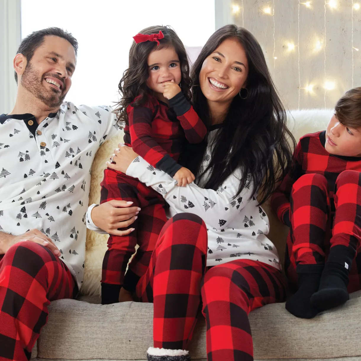 Organic Cotton Holiday Matching Family Pajamas