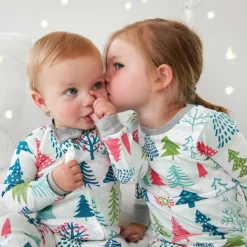 Organic Cotton Holiday Matching Family Pajamas