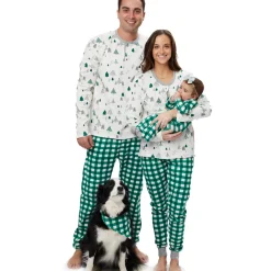 Organic Cotton Holiday Matching Family Pajamas
