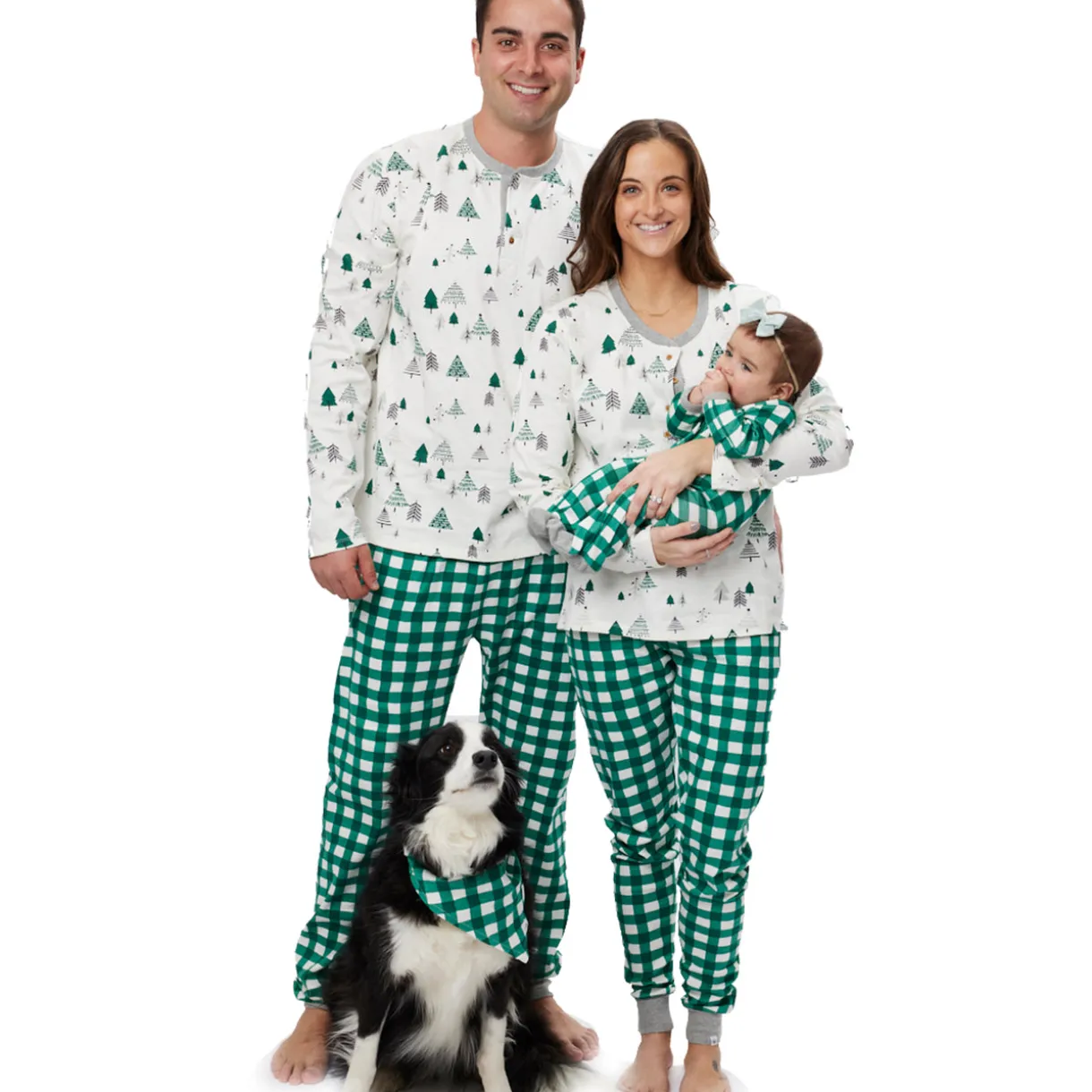 Organic Cotton Holiday Matching Family Pajamas