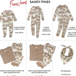 Organic Cotton Holiday Matching Family Pajamas