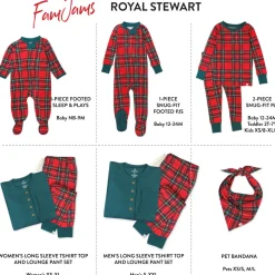 Organic Cotton Holiday Matching Family Pajamas