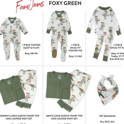 Organic Cotton Holiday Matching Family Pajamas