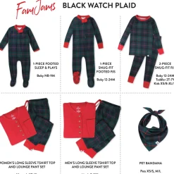 Organic Cotton Holiday Matching Family Pajamas