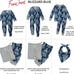 Organic Cotton Holiday Matching Family Pajamas