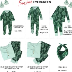 Organic Cotton Holiday Matching Family Pajamas