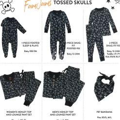 Organic Cotton Holiday Matching Family Pajamas