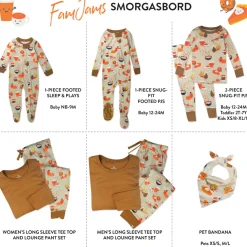 Organic Cotton Holiday Matching Family Pajamas