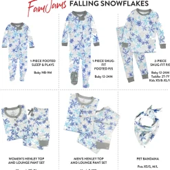 Organic Cotton Holiday Matching Family Pajamas
