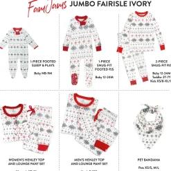 Organic Cotton Holiday Matching Family Pajamas