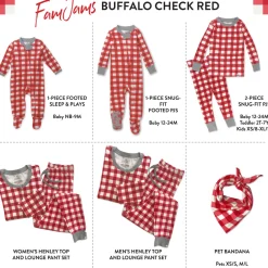 Organic Cotton Holiday Matching Family Pajamas