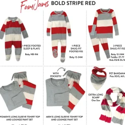 Organic Cotton Holiday Matching Family Pajamas