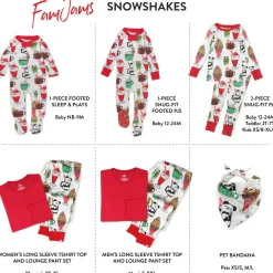 Organic Cotton Holiday Matching Family Pajamas