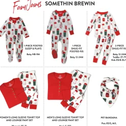 Organic Cotton Holiday Matching Family Pajamas