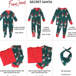Organic Cotton Holiday Matching Family Pajamas