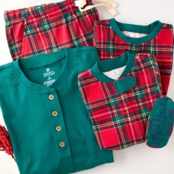 Organic Cotton Holiday Matching Family Pajamas