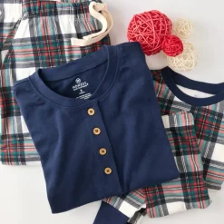Organic Cotton Holiday Matching Family Pajamas