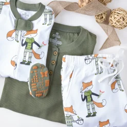 Organic Cotton Holiday Matching Family Pajamas