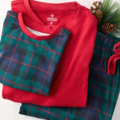 Organic Cotton Holiday Matching Family Pajamas