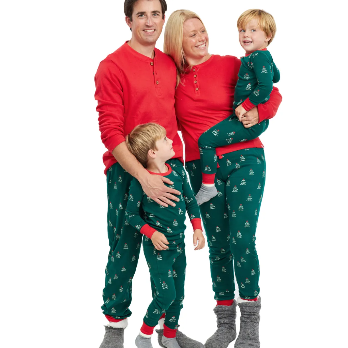 Organic Cotton Holiday Matching Family Pajamas