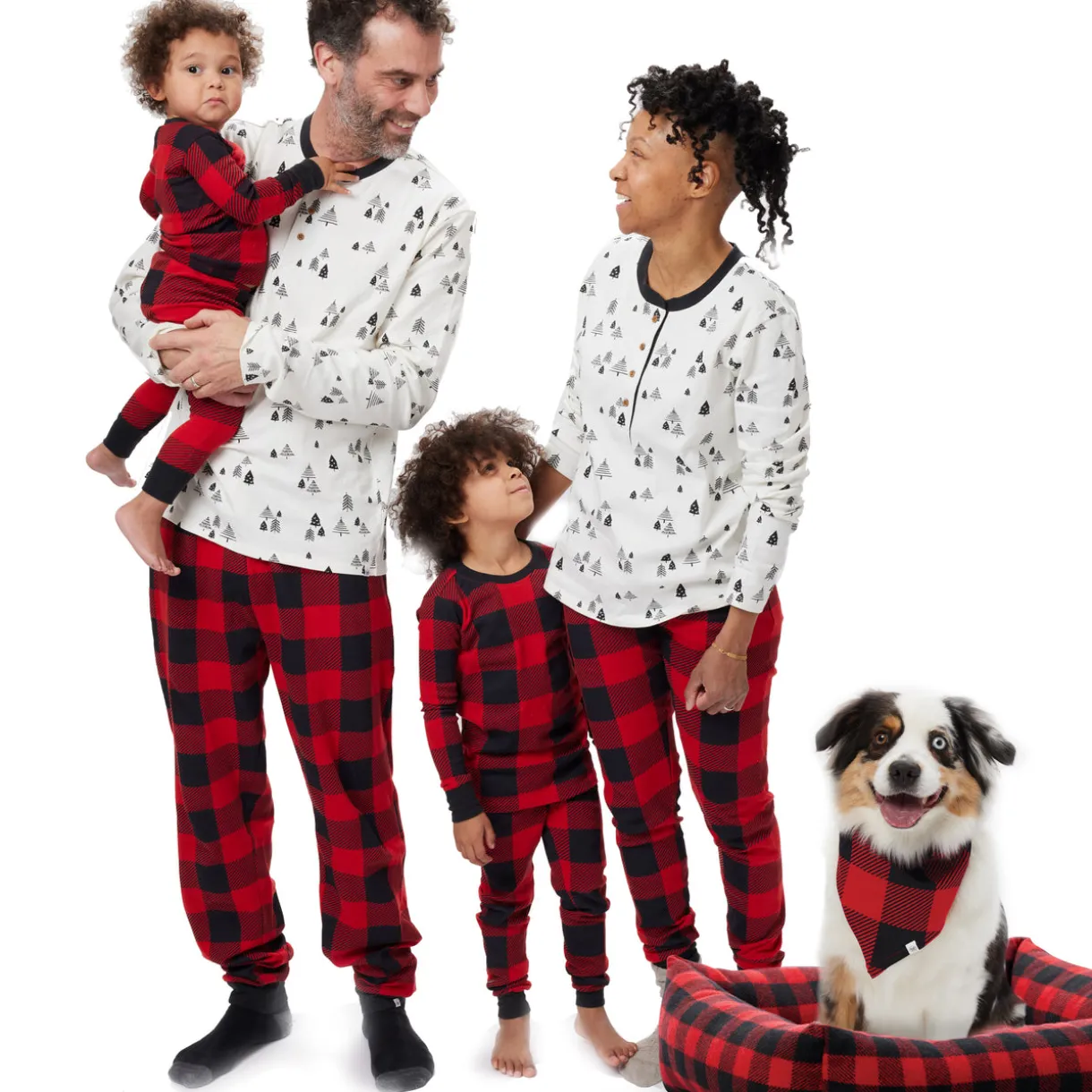 Organic Cotton Holiday Matching Family Pajamas
