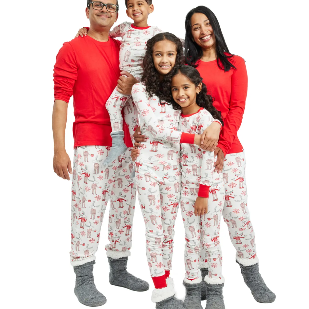 Organic Cotton Holiday Matching Family Pajamas