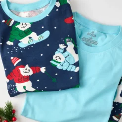 Organic Cotton Holiday Matching Family Pajamas