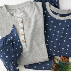 Organic Cotton Holiday Matching Family Pajamas