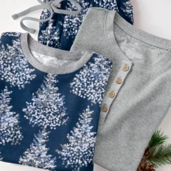 Organic Cotton Holiday Matching Family Pajamas