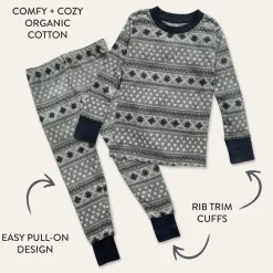 Organic Cotton Holiday Matching Family Pajamas