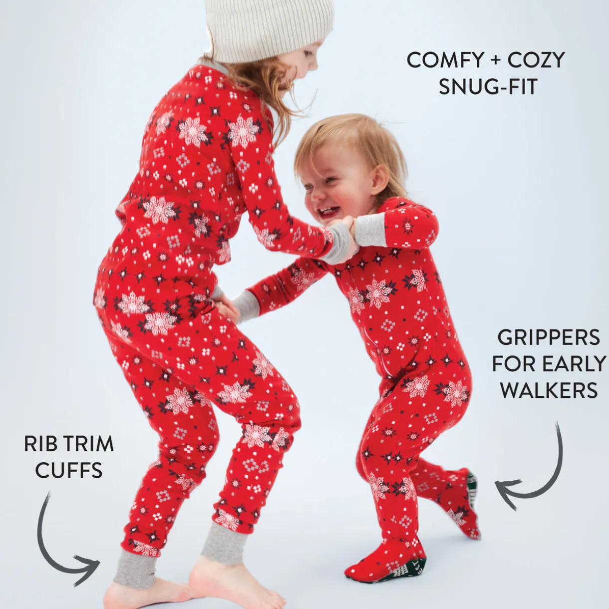 Organic Cotton Holiday Matching Family Pajamas