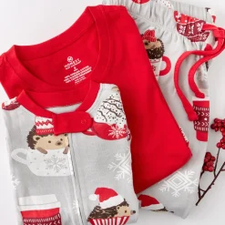 Organic Cotton Holiday Matching Family Pajamas