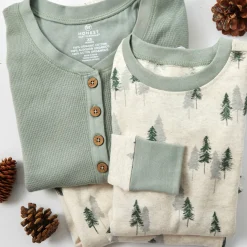 Organic Cotton Holiday Matching Family Pajamas