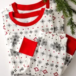 Organic Cotton Holiday Matching Family Pajamas