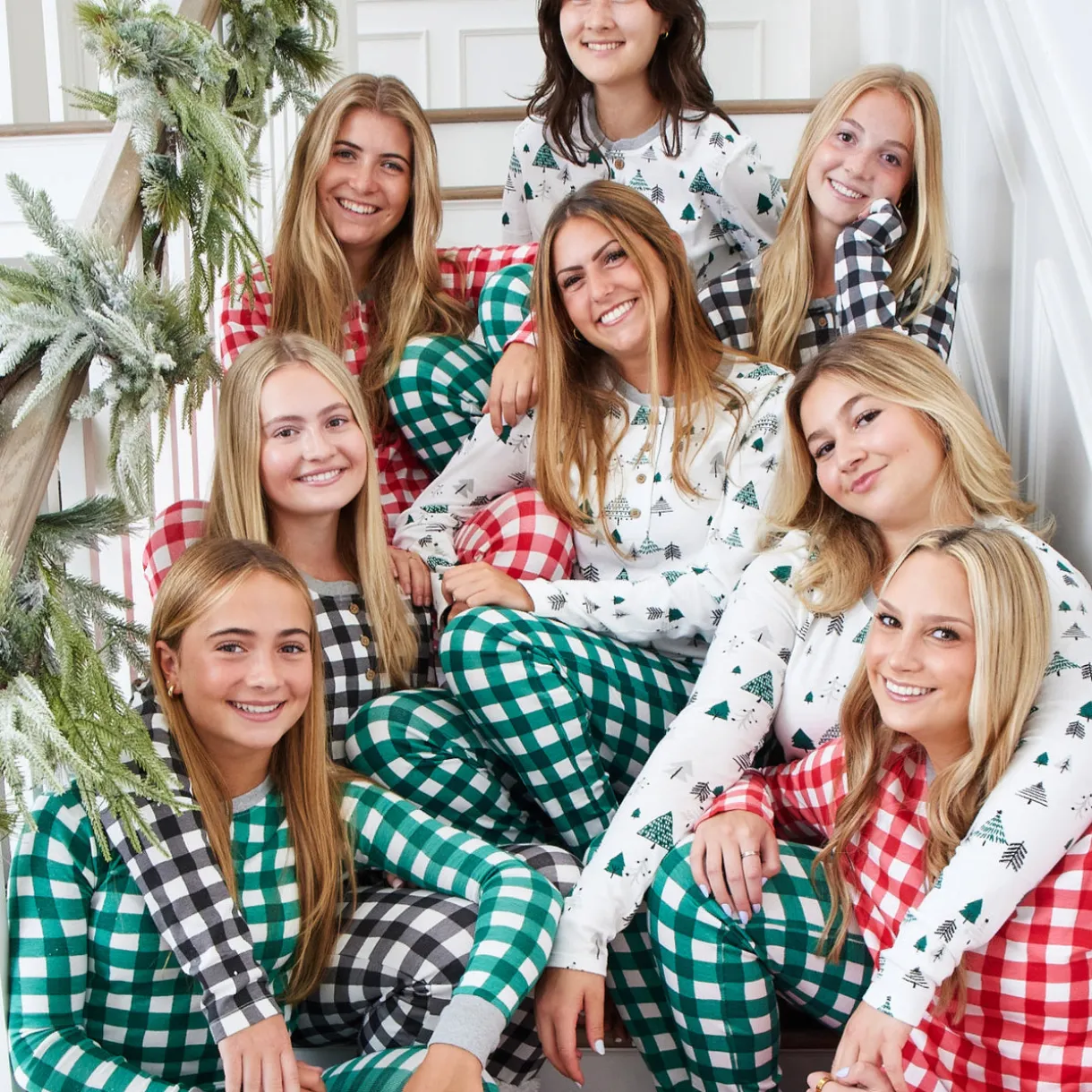 Organic Cotton Holiday Matching Family Pajamas