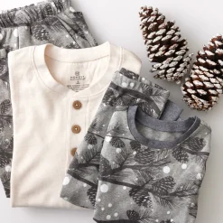 Organic Cotton Holiday Matching Family Pajamas
