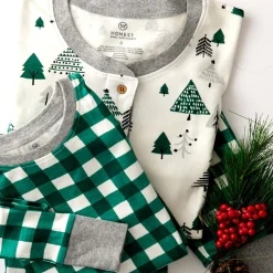 Organic Cotton Holiday Matching Family Pajamas