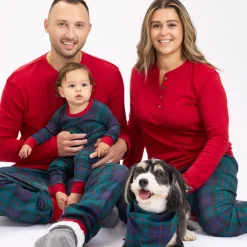 Organic Cotton Holiday Matching Family Pajamas