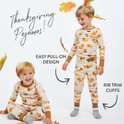 Organic Cotton Holiday Matching Family Pajamas