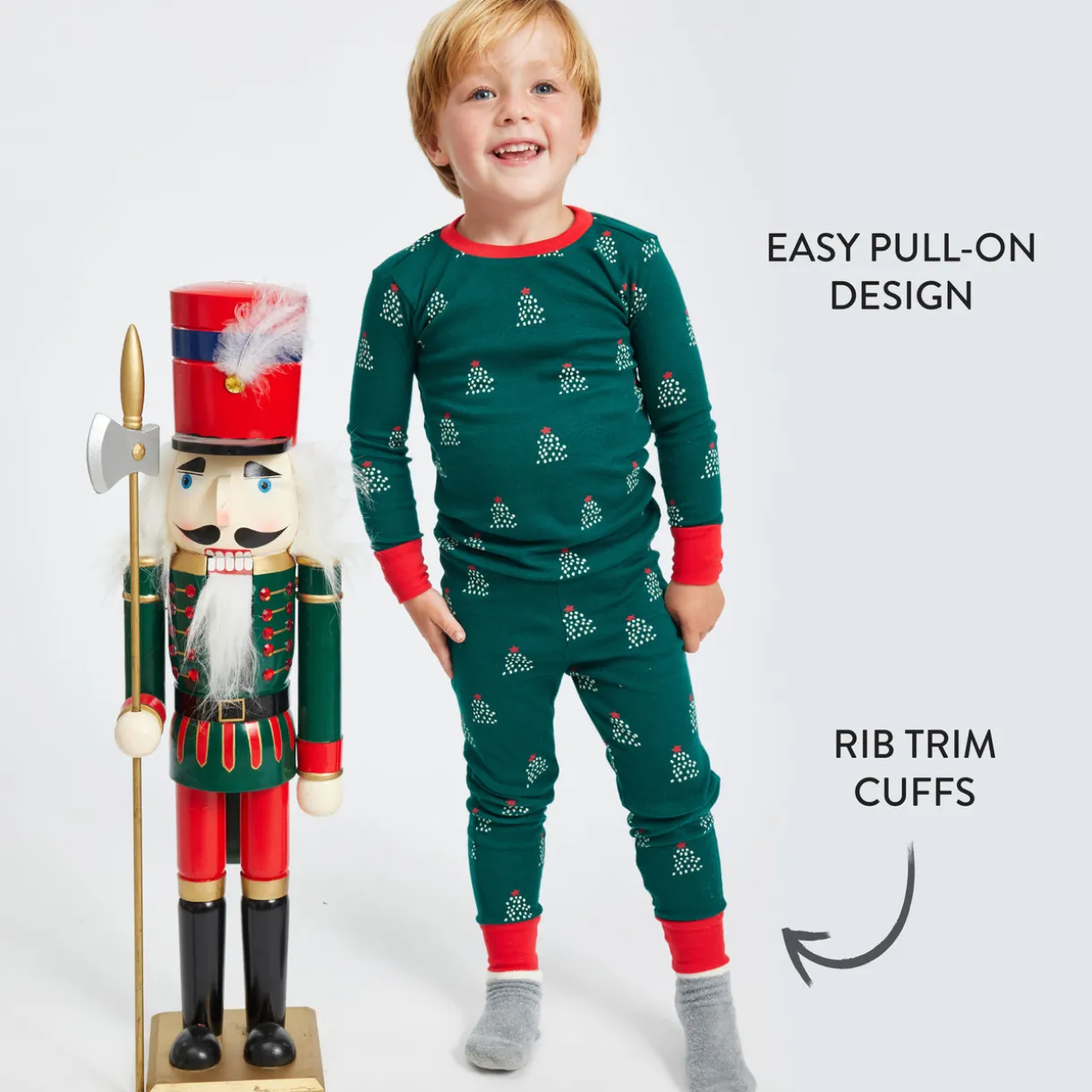 Organic Cotton Holiday Matching Family Pajamas