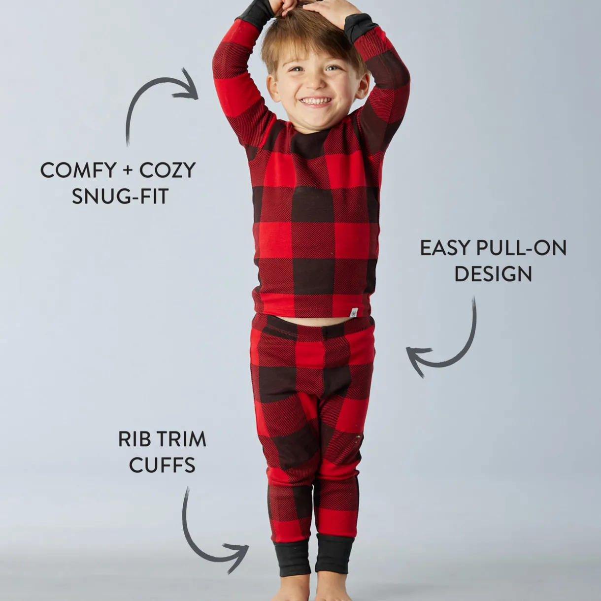 Organic Cotton Holiday Matching Family Pajamas